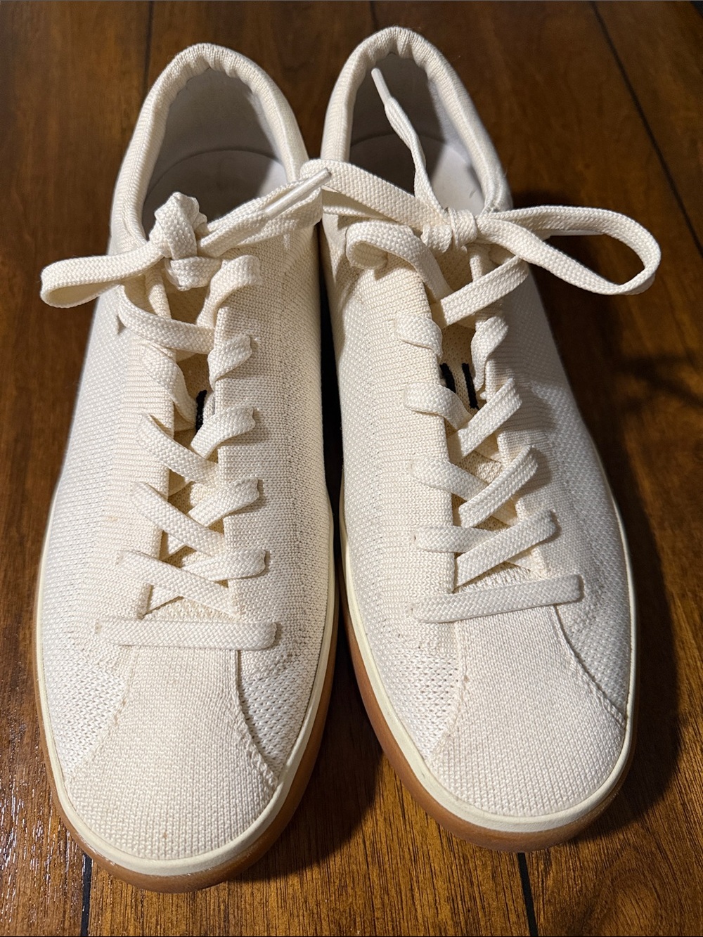 Rothy's Cream Canvas Women's Sneakers - Picture 2 of 9